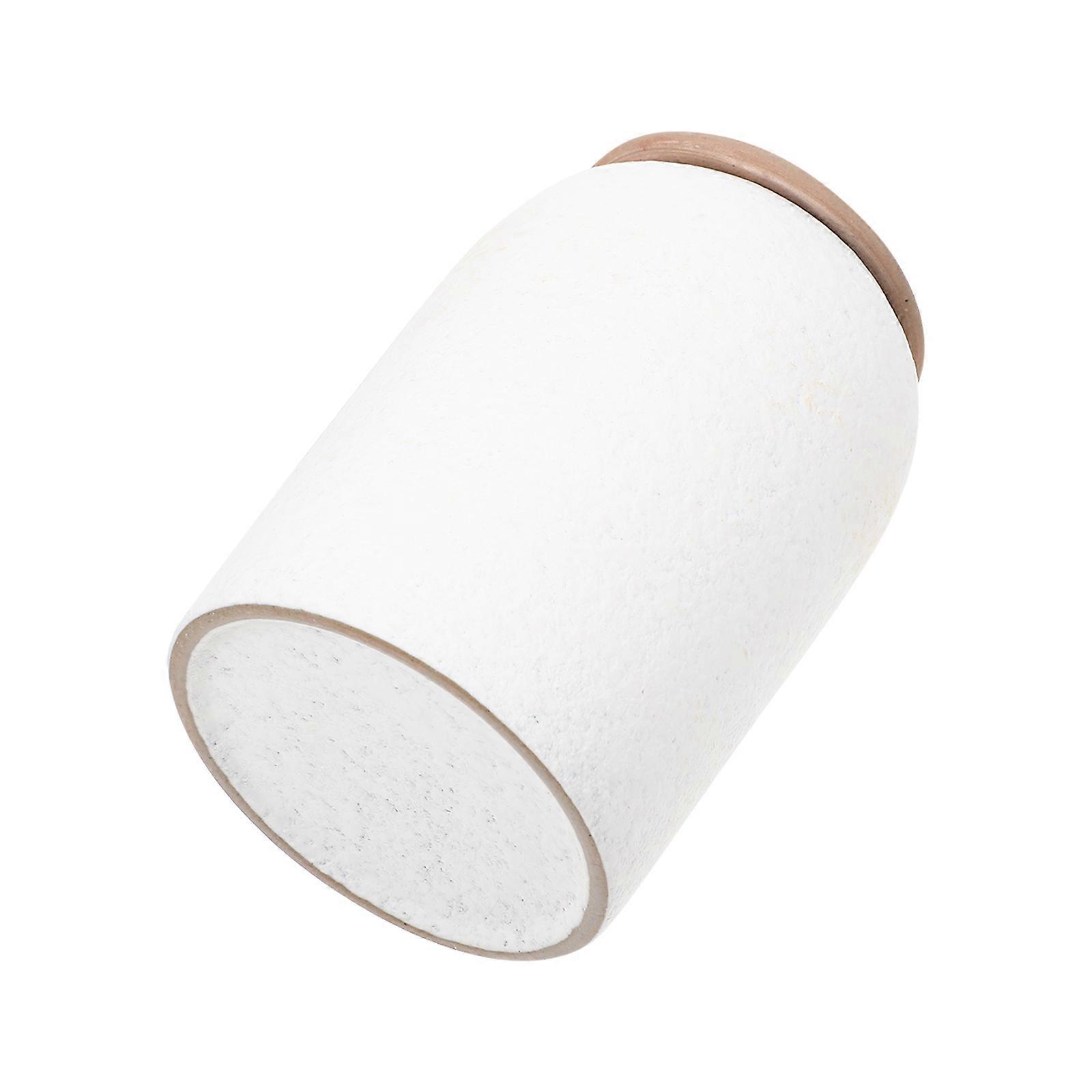 Ceramic Storage Jar For Home Use Featuring Sealed Storage Ideal For Kitchen With White Color And Comfortable Hand Feeling In 1Set