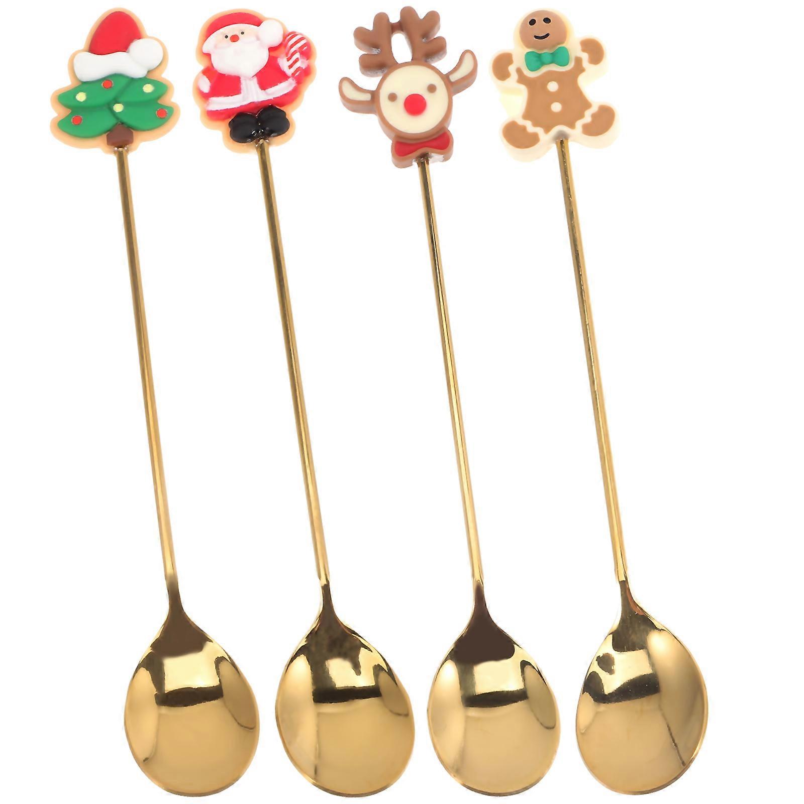 1 Set Christmas Set Cartoon Xmas Party Tableware Kit for Party