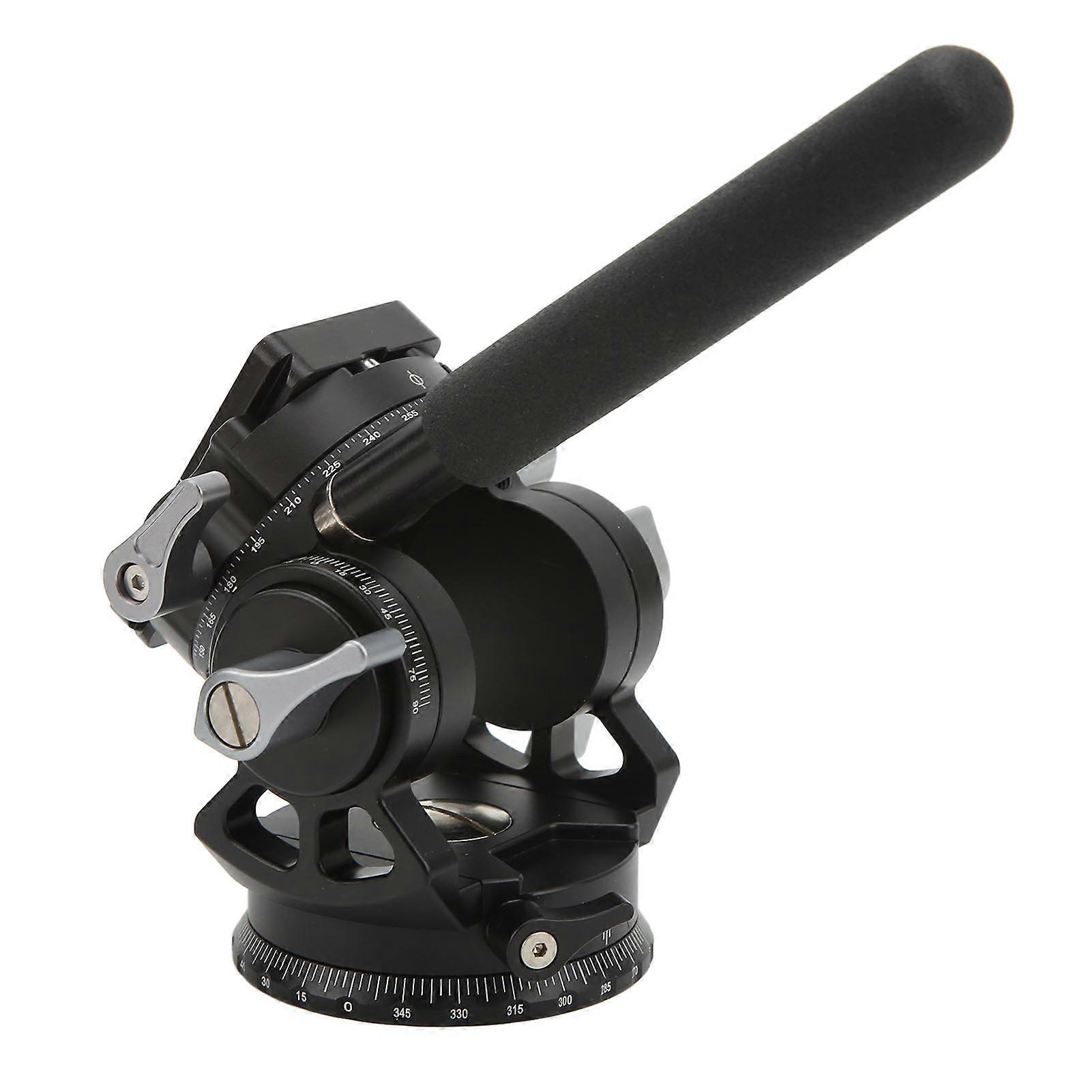 מצלמה ראש חצובה פנורמי סגסוגת אלומיניום עם ידית ראש נוזל מצלמה אור לצילום מצלמות SLR 