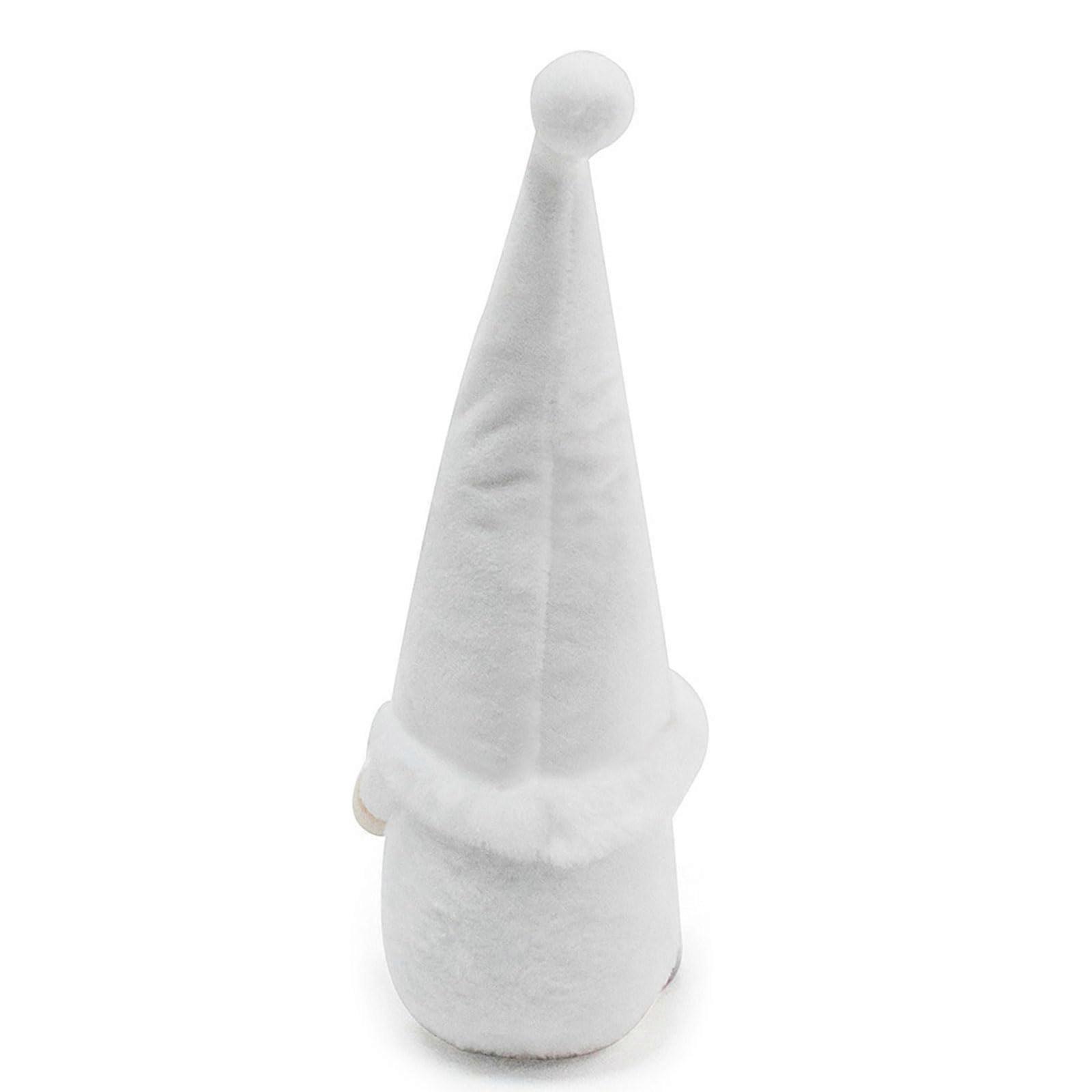 "Handmade Scandinavian Tomte Gnome Bowling Figurine - Soft Fabric Holiday Ornaments for Festivals and Party Decorations"