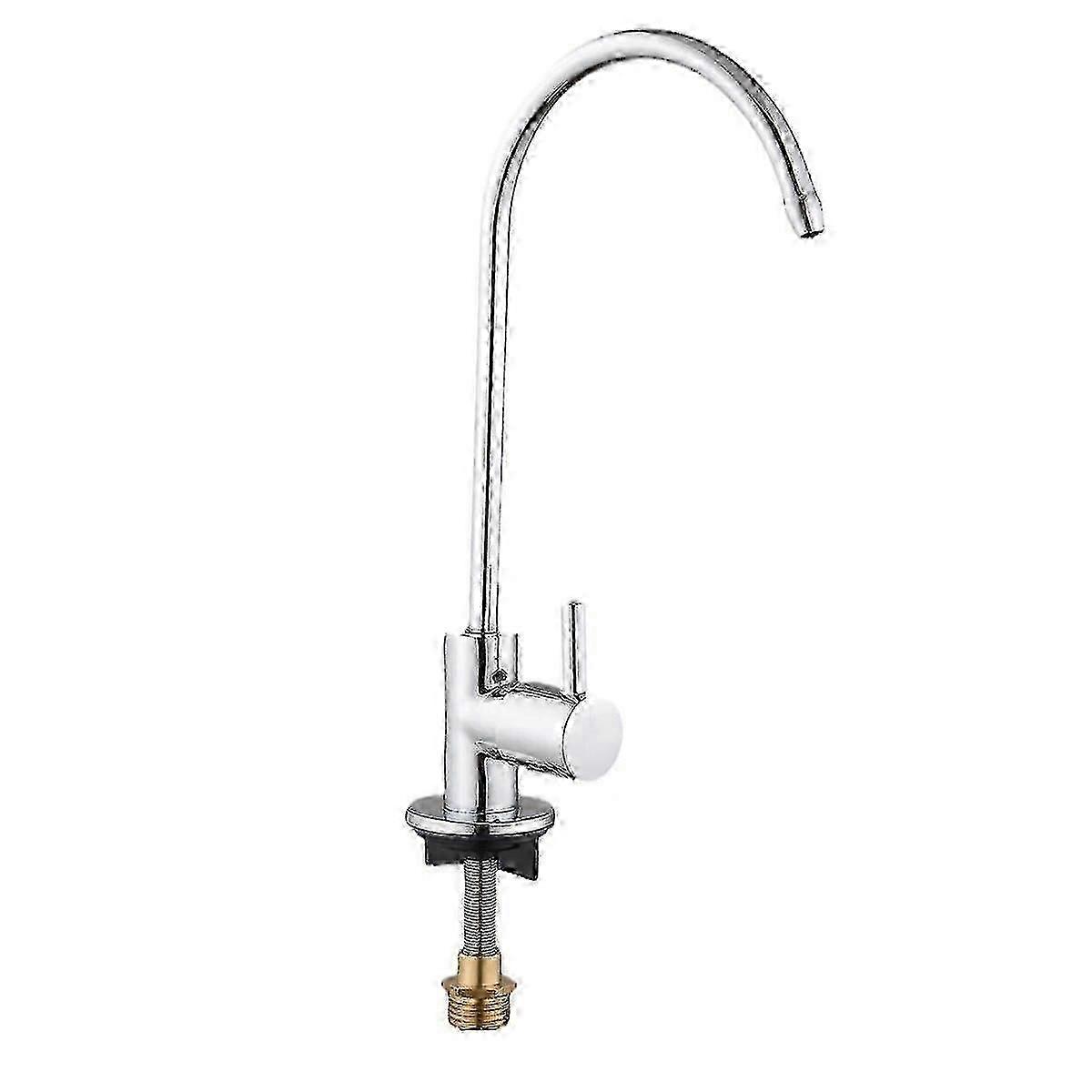 Robinets de cuisine Robinet d’eau directe Noir mat en acier inoxydable Filtre à eau de cuisine Ro Purify System Osmose inverse 2025