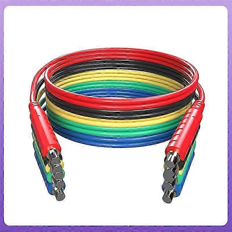 6PCS Magnetic Test Leads Silicone Soft Flexible Jumper Test Wires 30V AC5A 3.3FT Magnetic Test Leads