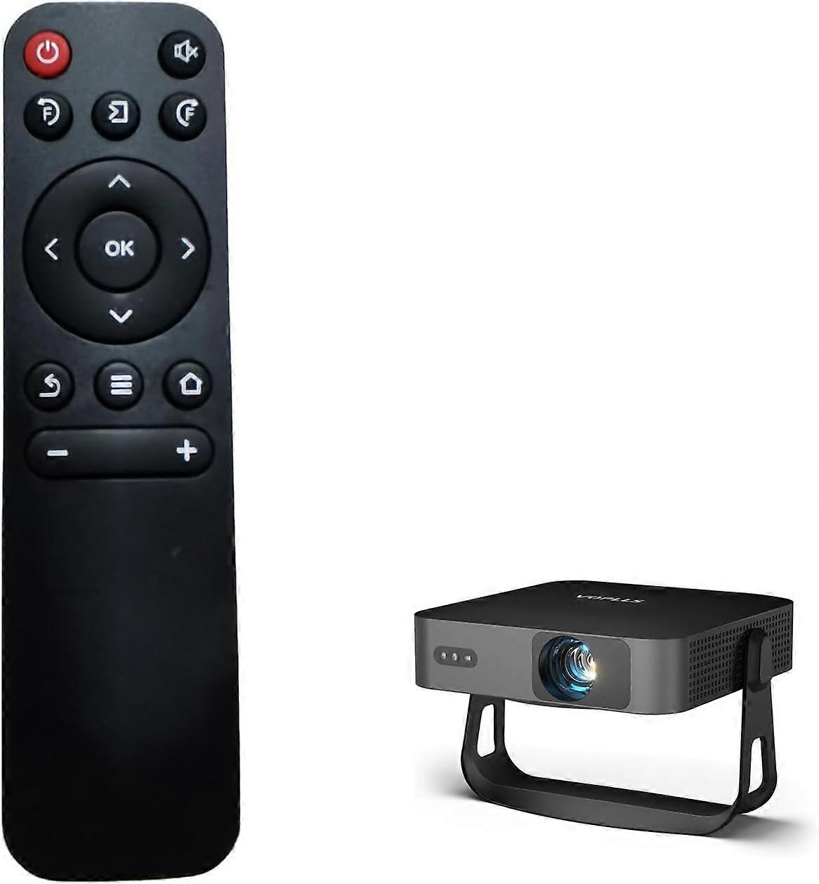 Remote Control Compatible for VOPLLS R1 Home Projector, Mini Projector, (Not
