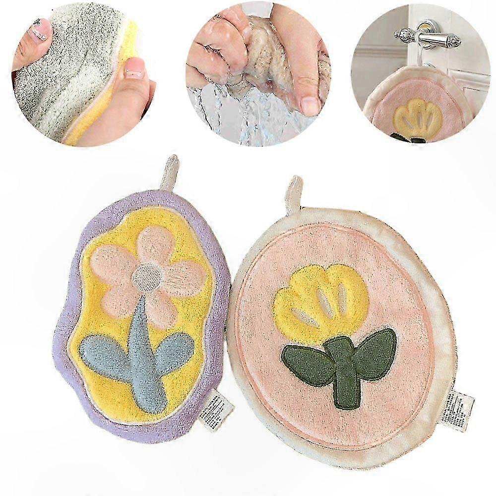 Decorative Hanging Towel for Kitchen - Absorbent and Stylish Home Essential