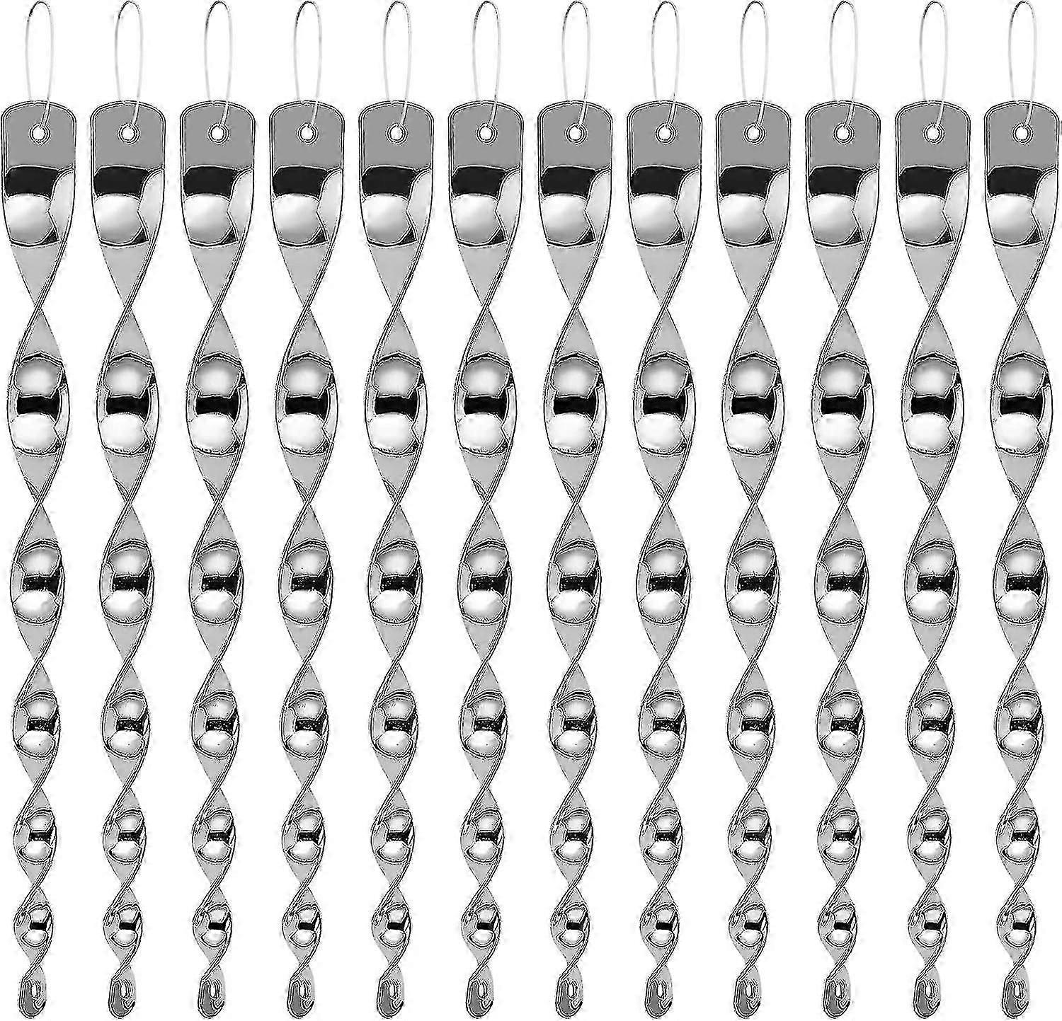 For Woodpecker Bird Scare Devices Reflective Scare Rods Control Device to Keep Birds Away From Patio Pool (12 Pack)