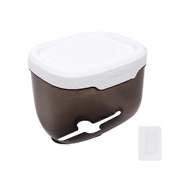 Bathroom wall mounted toilet paper holder without punching