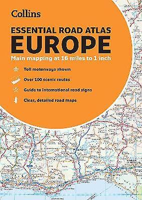 Collins Essential Road Atlas Europe