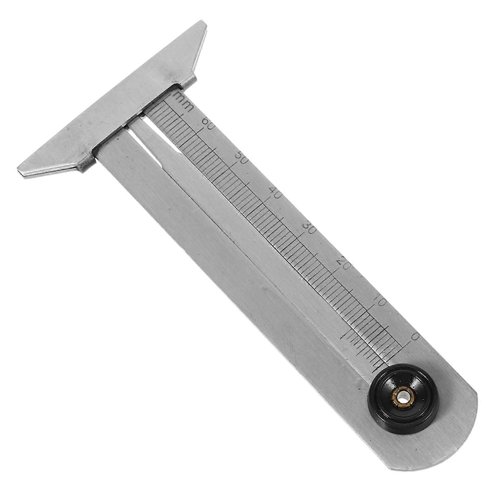 Tire Tread Depth Gauge 0-30 Mm Range, Compact And Portable Car Tire Gauge For Safe Driving