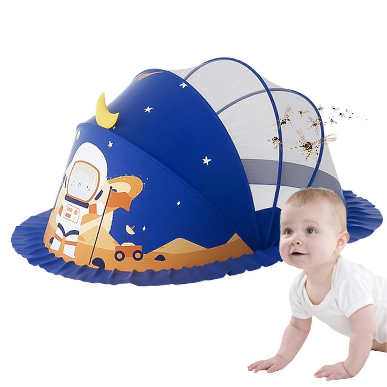 Baby Mosquito Net Portable Foldable Travel Canopy For Baby Crib And Travel Cot, Mesh Tent Cover And Camping Accessory