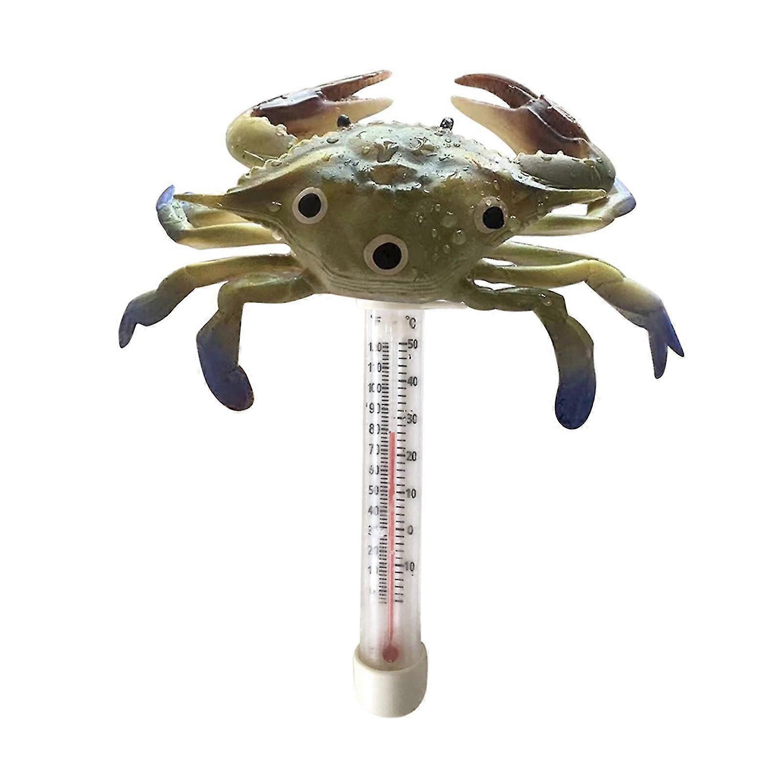 Floating Prank Pool Thermometer Shatter Resistant Bathtub Water Measure Tool