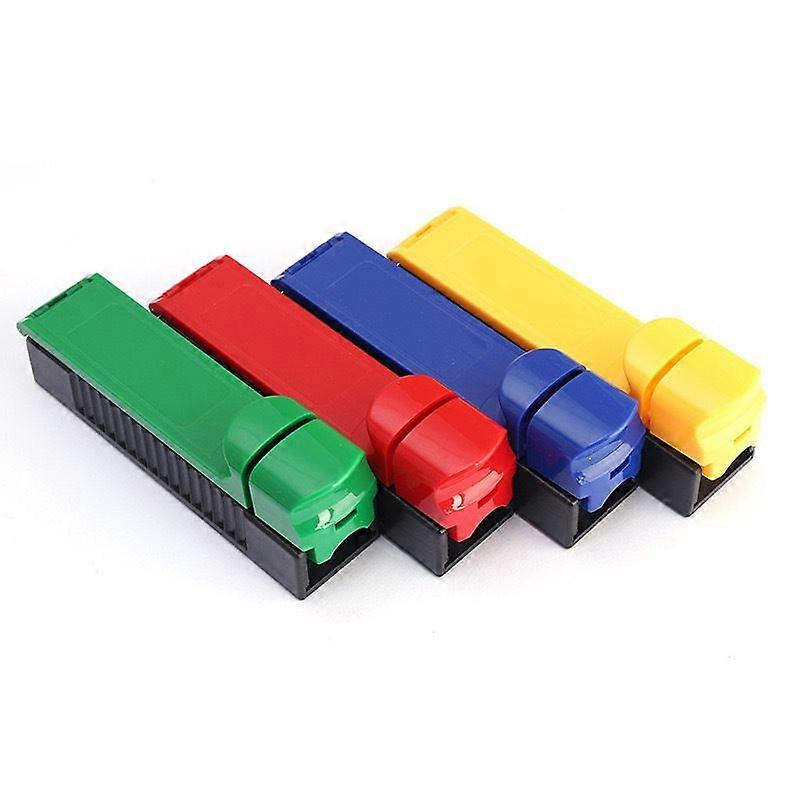 4 Pcs Manual Cigarette Tube Rolling Machine Tobacco Roller Maker Random Color  -HK818