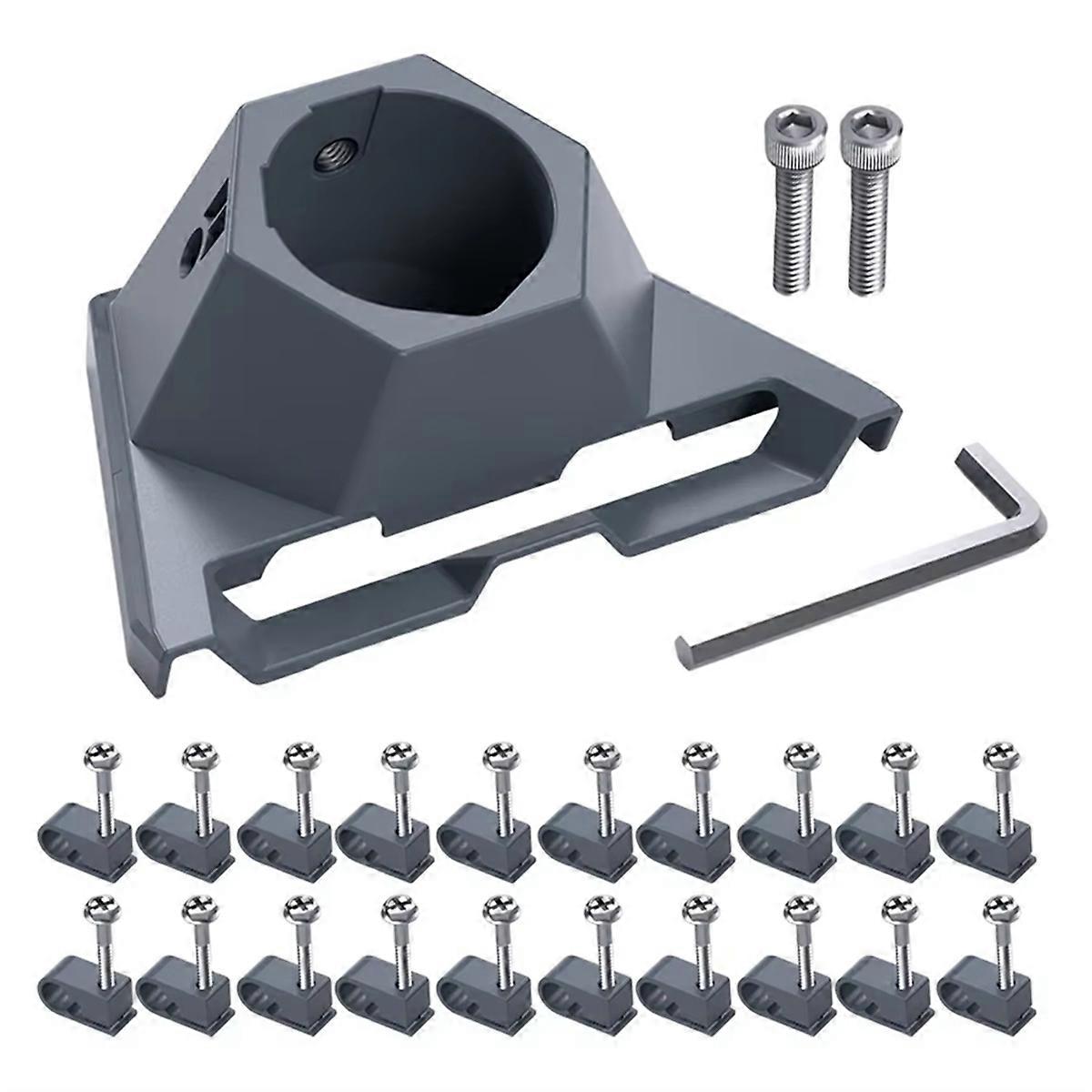 For Gen 3 Mounting Bracket Base Kit with Tools and Cable Clamp for Antenna for 32-62mm Pole Pipe