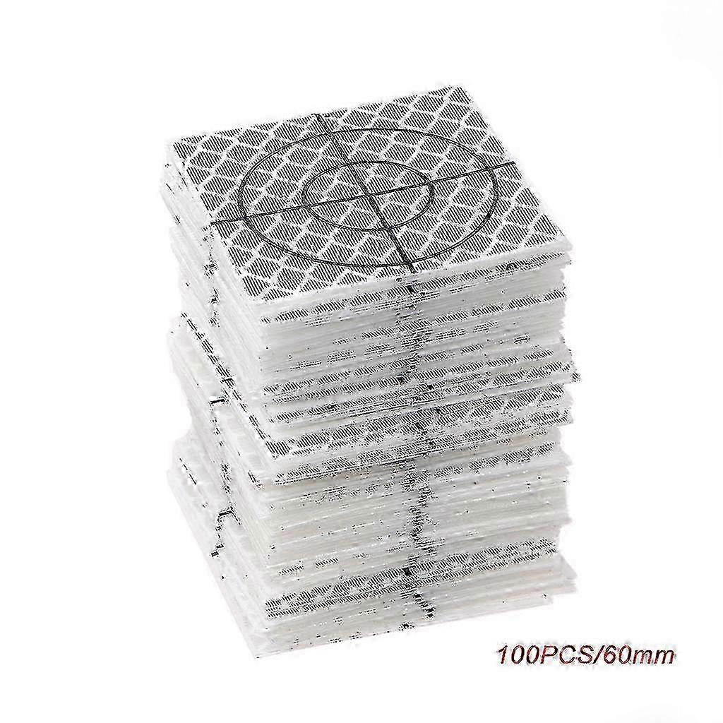 100 Pcs Reflective Target Sheets for Total Station, 20mm to 60mm Measurement Marking Tapes