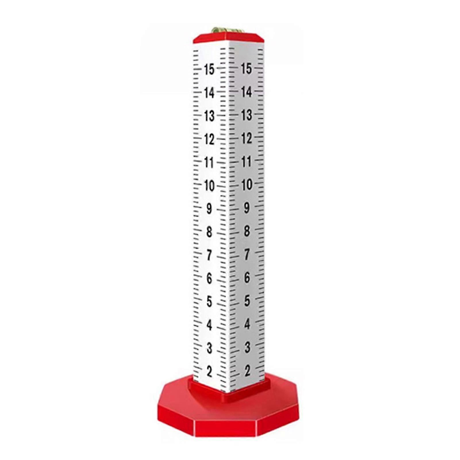 Height Alignment Vertical Level Portable Ceiling Leveling Special Ruler with Stable Base for Kitchen Tile