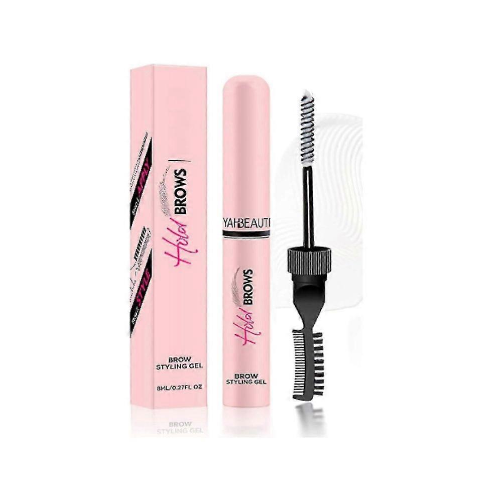 Eyebrow Gel Brow Styling Gel for Feathered & Fluffy Brows Clear Brow Gel Long Lasting  Waterproof Eyebrow Gel
