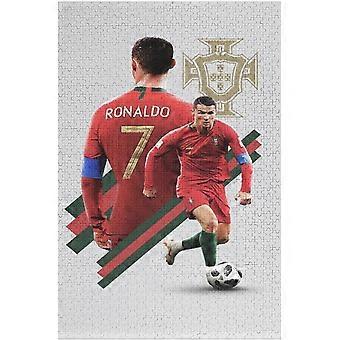 Quebra-cabeça Ronaldo para adultos Quebra-cabeças de 300/500/1000 peças para crianças Quebra-cabeça grande Jogos desafiadores para a família Entretenimento Brinquedos Presentes Decoração de casa 