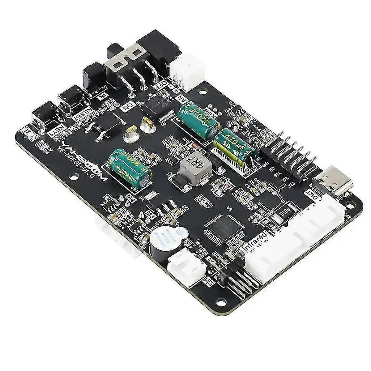 Raspberry Pi 5 robot bővítőkártya készlethez érzékelő szervóval