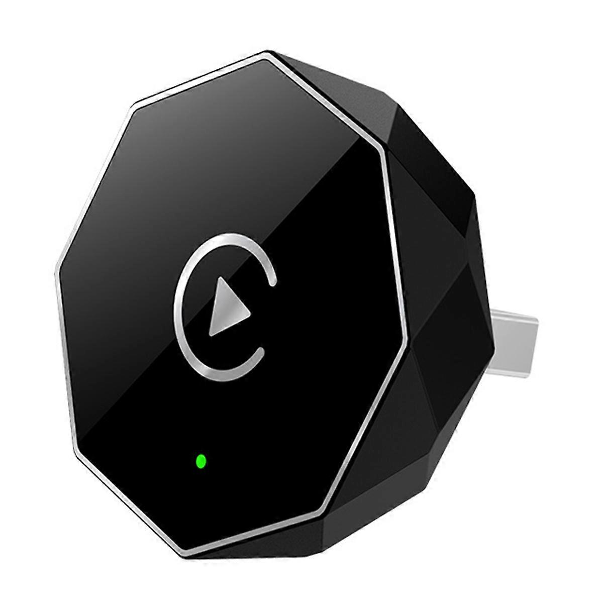 2 In1 Wired to Wireless CarPlay Android Auto Adapter Smart Mini Box Plug and Play Bluetooth for Car with Wired CarPlay