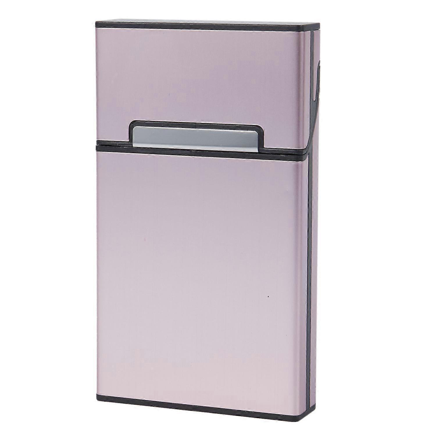 New Ultra Thin Fashion Pipes Creative Personality Cigaret Case Slim Metal Cigarette Box Gift Box Wo