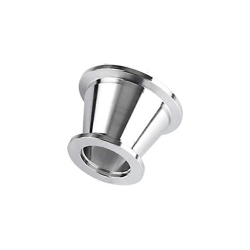 Conical Reducer Vacuum Flange Pipe Fittings Stainless Steel 304 KF25 to KF40 Compatible Size