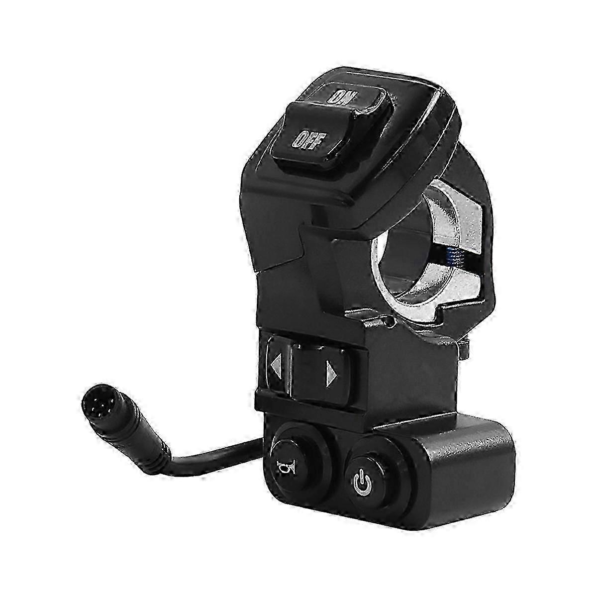 4-in-1 headlamp Switch for Kukirin G2 Pro/G2 Pro DB/G2 Max Electric Scooter on Off Power Horn Left