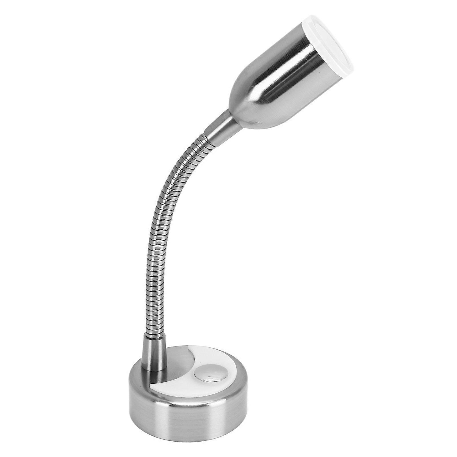 Flexible Goose Neck RV Reading Light Touch Switch 3W Warm White