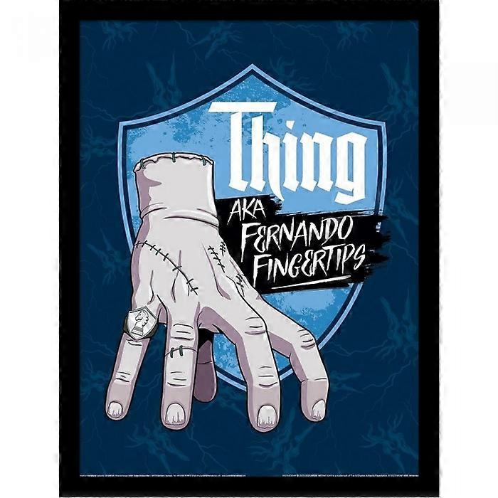 Wednesday Thing Framed Poster