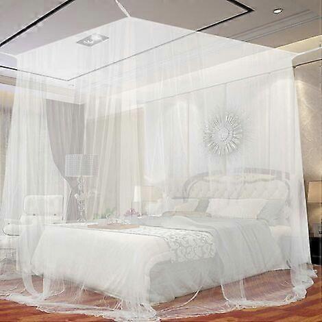 Mosquito Net Canopy for Double Beds, Kartokner Large Polyester Mosquito Net