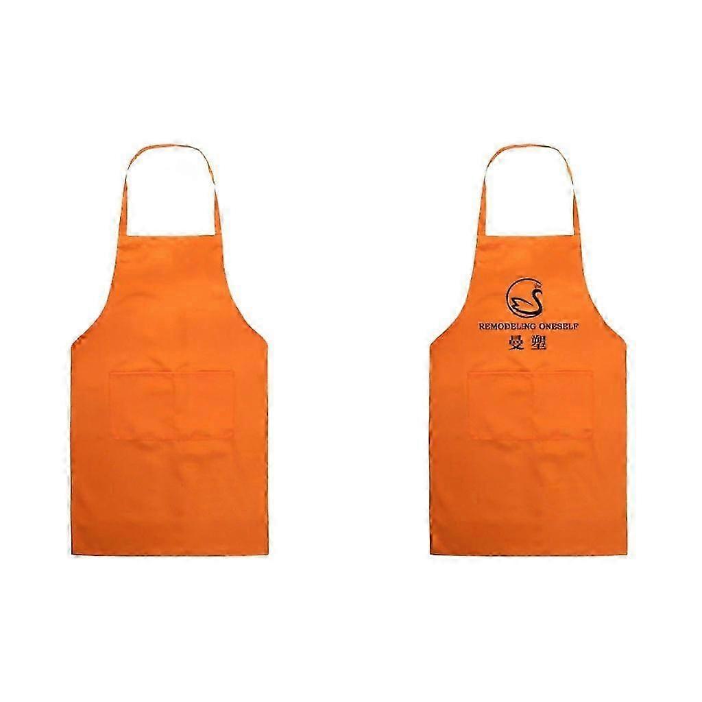 2025 Latest Model 12 Pack Bib Apron - Unisex Apron Bulk Machine Washable for