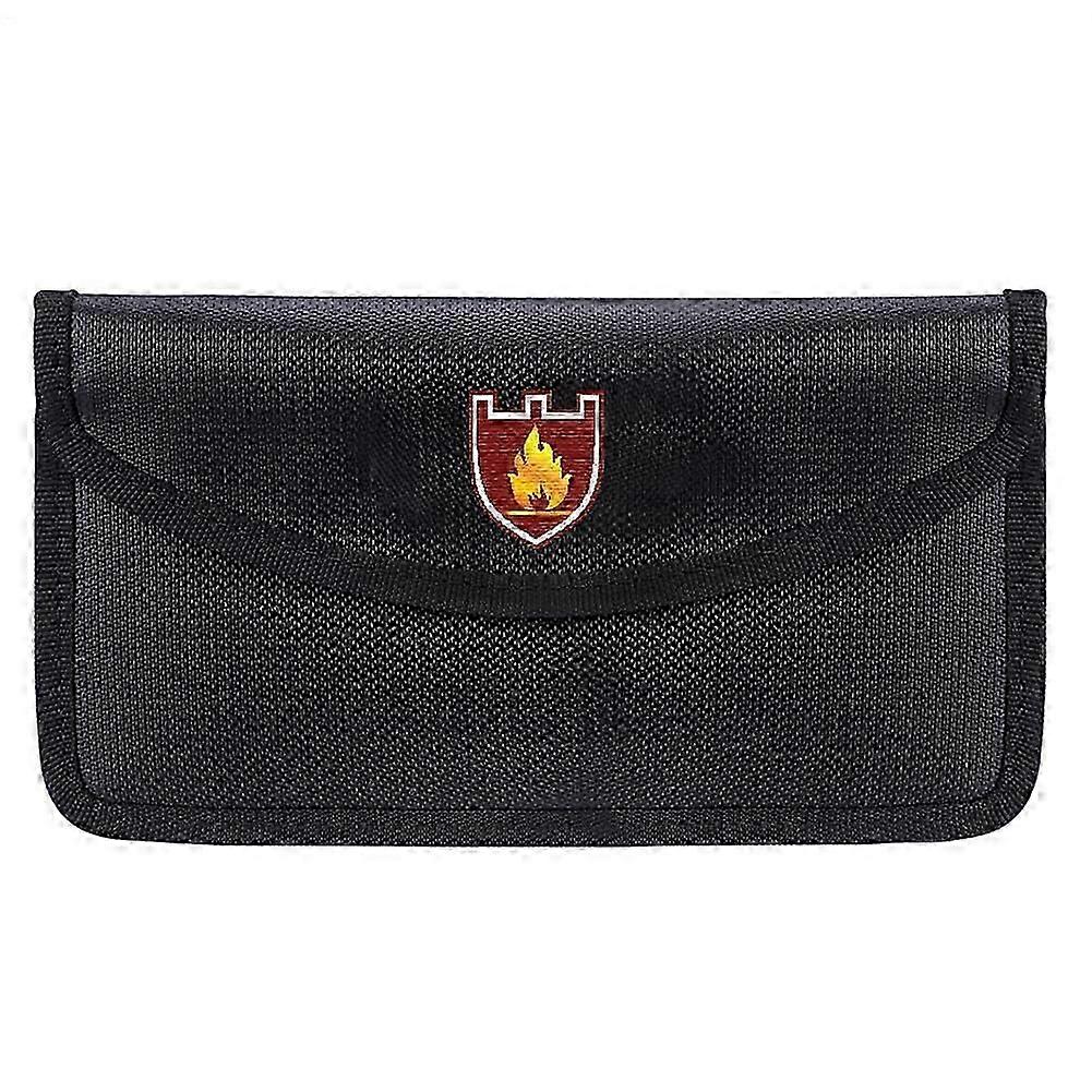 Fireproof Security Bags for Cash and Documents Signal Blocking and Fireproof Phone Bags Small Faraday Shield Wallet
