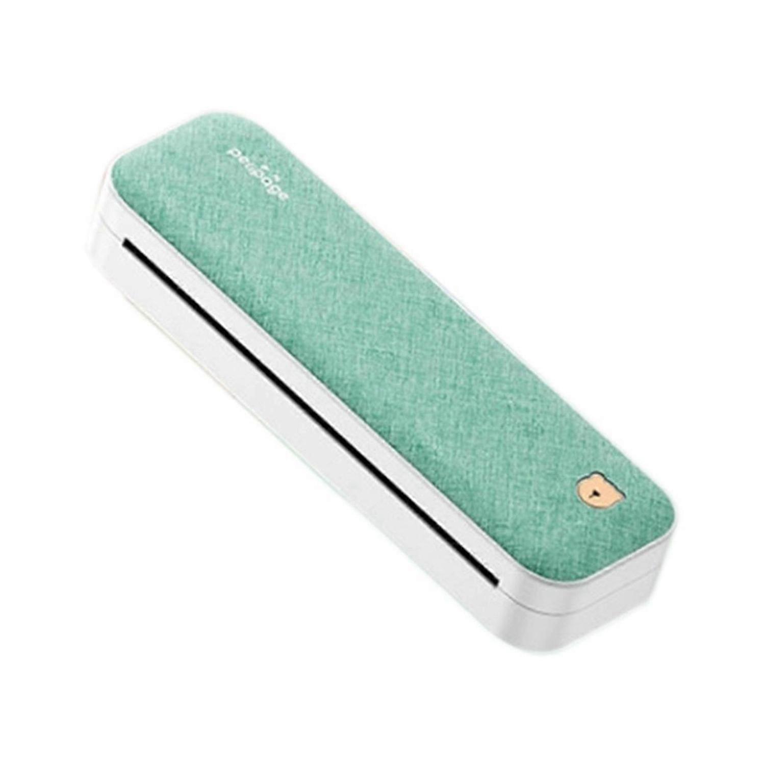 A4 Thermal Printer Wireless Bluetooth Inkless Printing Blue