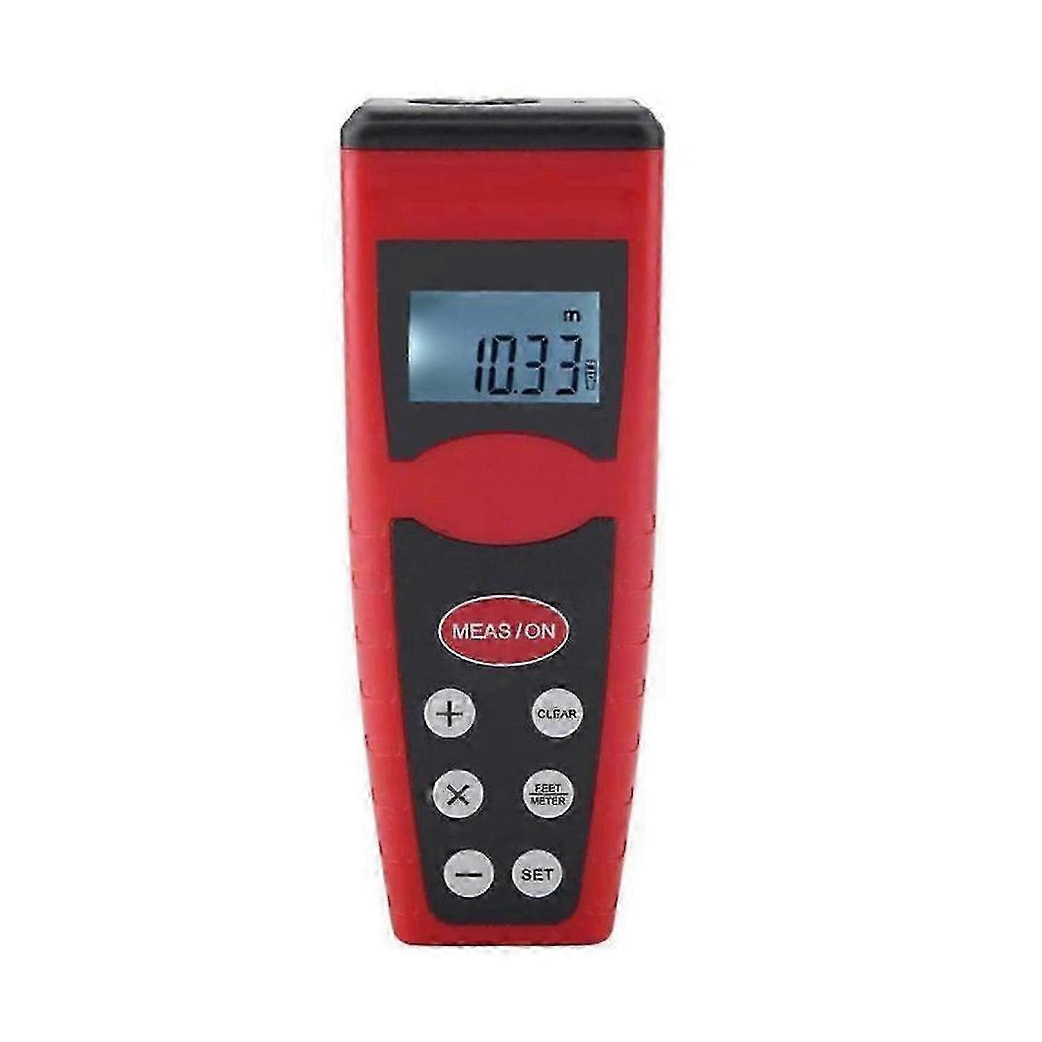 CP3000 Ultrasonic Range Finder, Digital LCD Handheld Length Distance Measure Tool