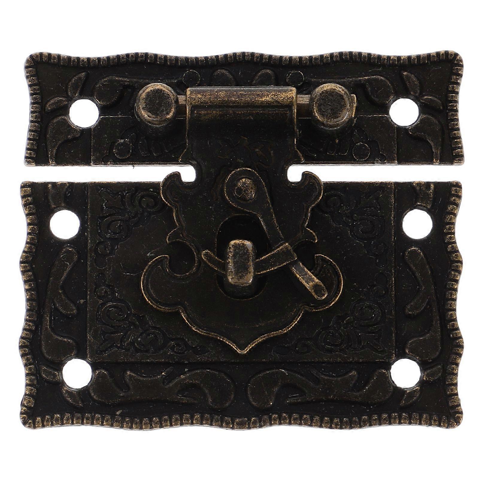 Latch Hardware Truhe Latch Box Hasp-Verschluss Hasp-Schloss Holzgehäuse Verschlussteil