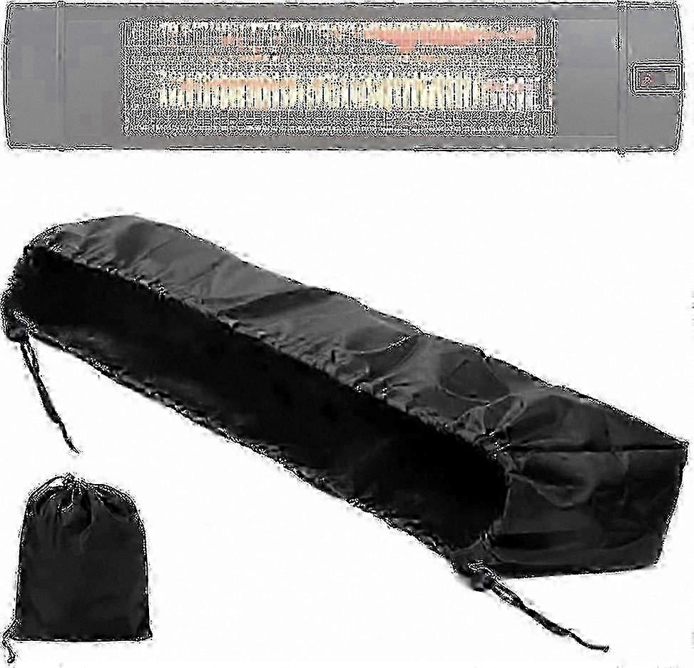 غطاء سخان خارجي ، نسيج أكسفورد 420D مقاوم للعوامل الجوية والغبار لسخانات الفناء الكهربائية بالأشعة تحت الحمراء المثبتة على الحائط