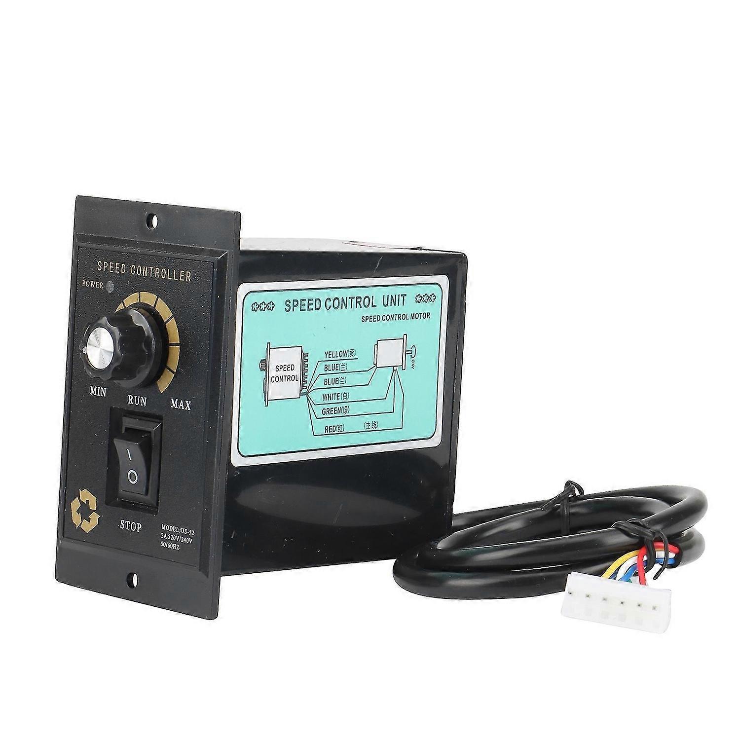 500W Motor Speed Controller AC 220V Precision Regulator Controller Forward and Reverse Motor Speed C