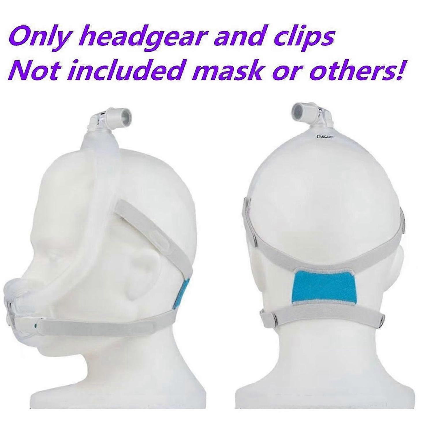 Replacement Headgear Strap with Clips Compatible for F30I,F30I Headgear with Stronger Elasticity