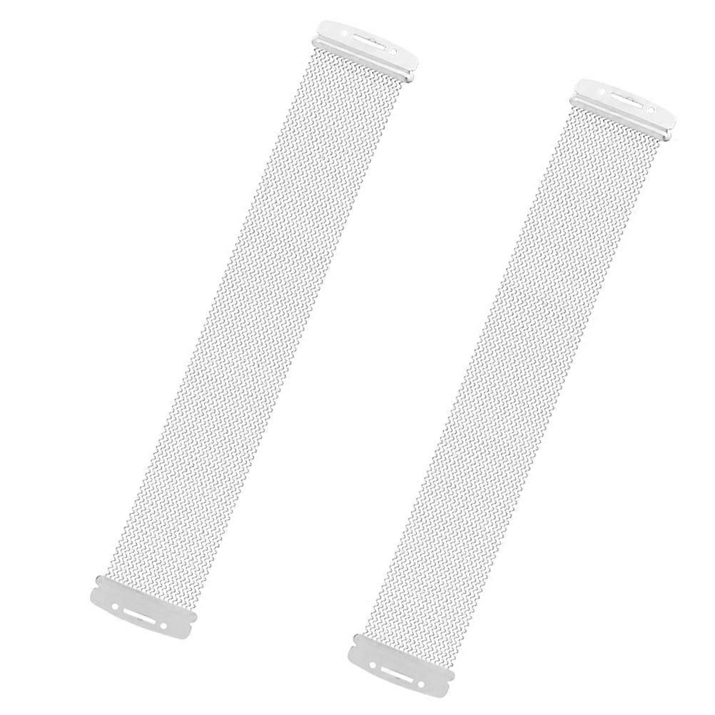 Metal Belt Snare Drum Wire Strap for Musicians Music Practice Silver Replacement 2Pack