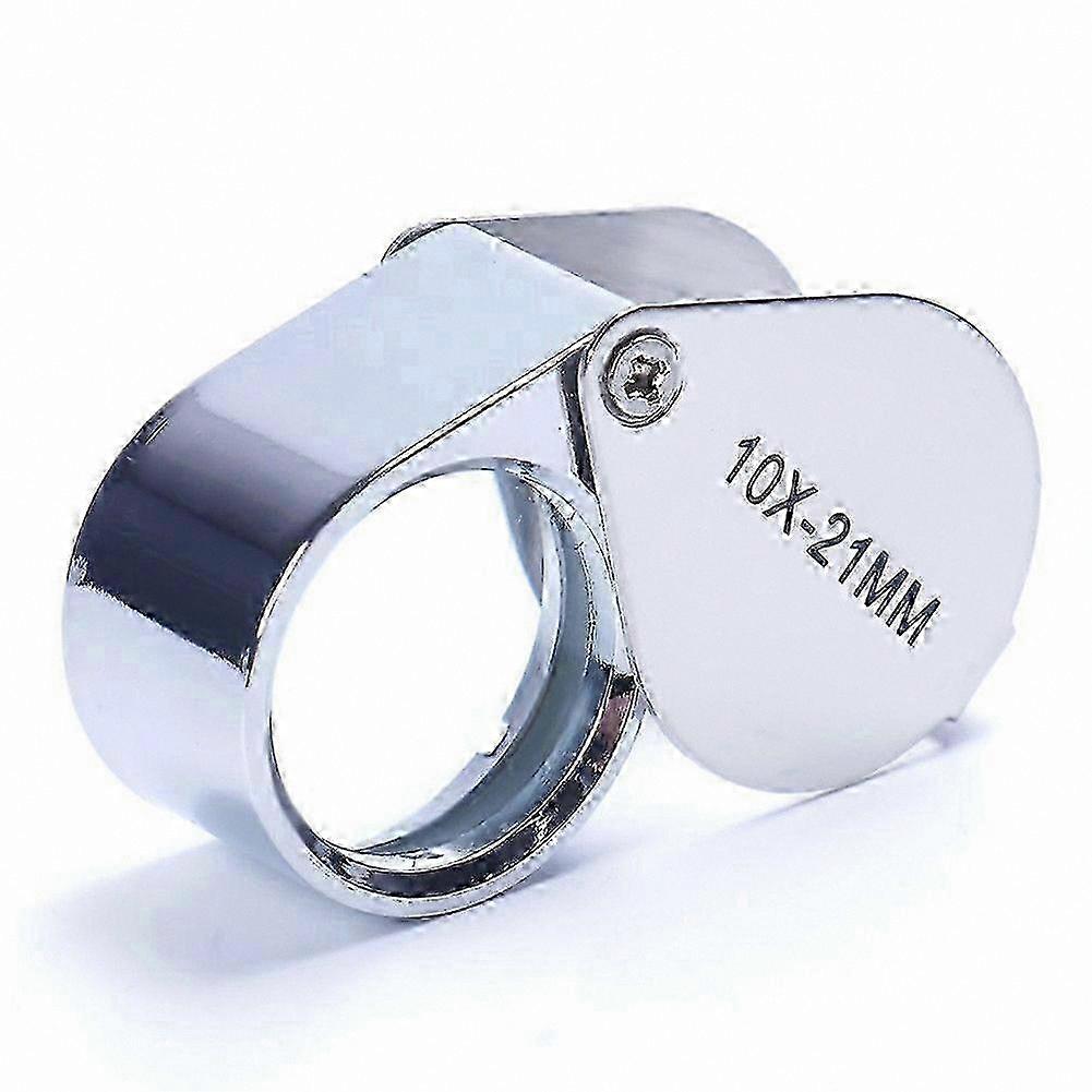 Triplet Eye Loupe Magnifier for Jewelry and Diamond Identification Tool with Magnifying Glass