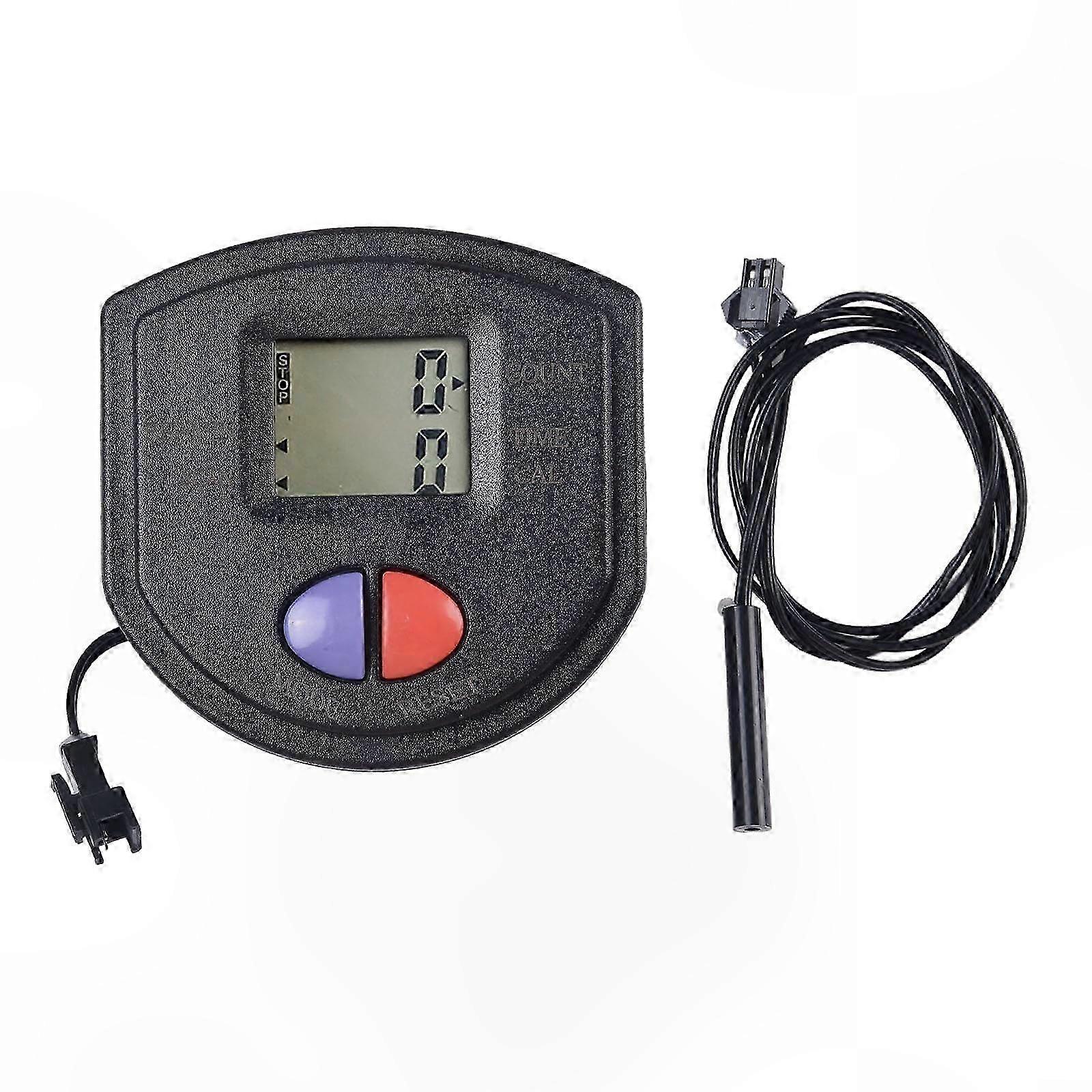 Stepper Counter with LCD Display | Abdominal Wheel Monitor for Home Gym Fitness Equipment