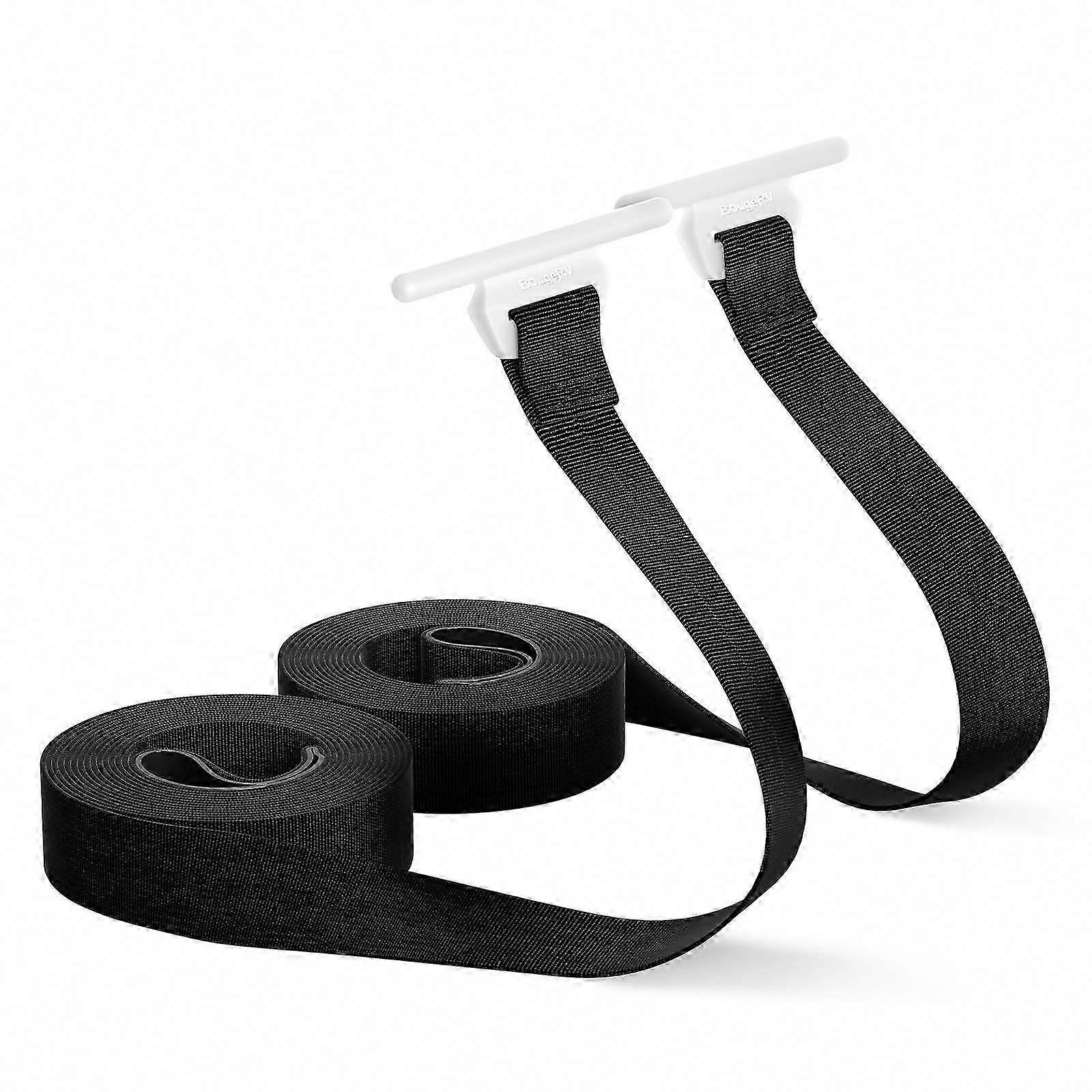 2-Pack 118-Inch Heavy-Duty RV Awning Straps for Camper Awnings, Weather-Resistant Durable Pull-Down Design