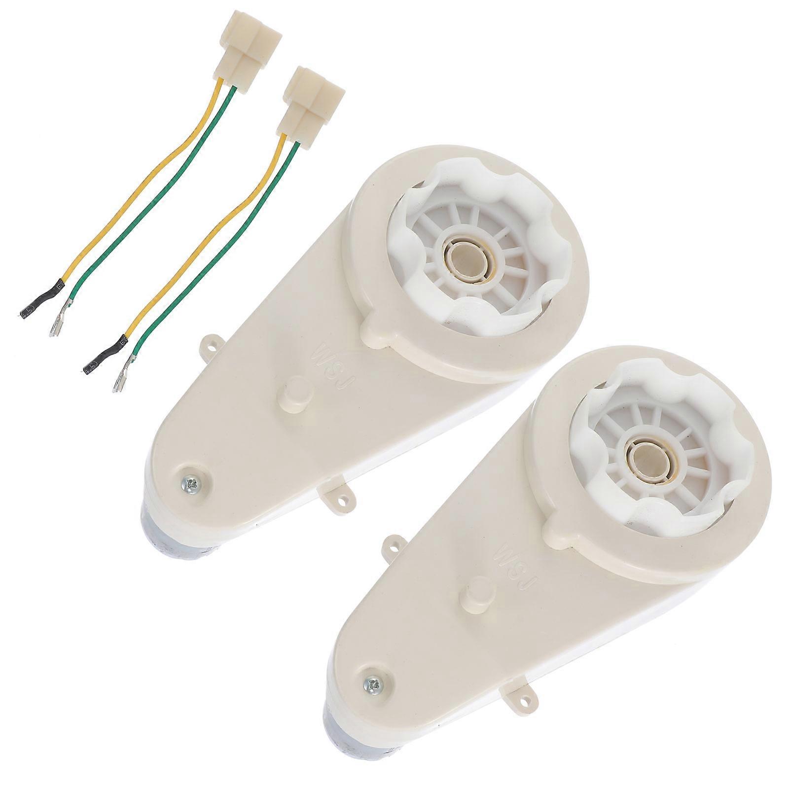 Electric Motor Gear Box for Car Use with 2Sets of Universal Gear Case