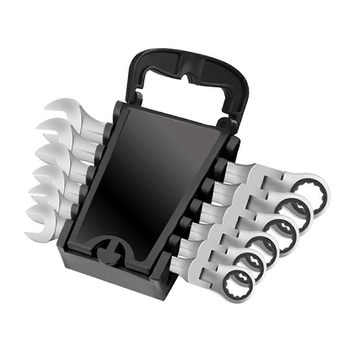 Bidirectional Movable Ratchet Wrench 6pc[8/10/12/13/14/17]