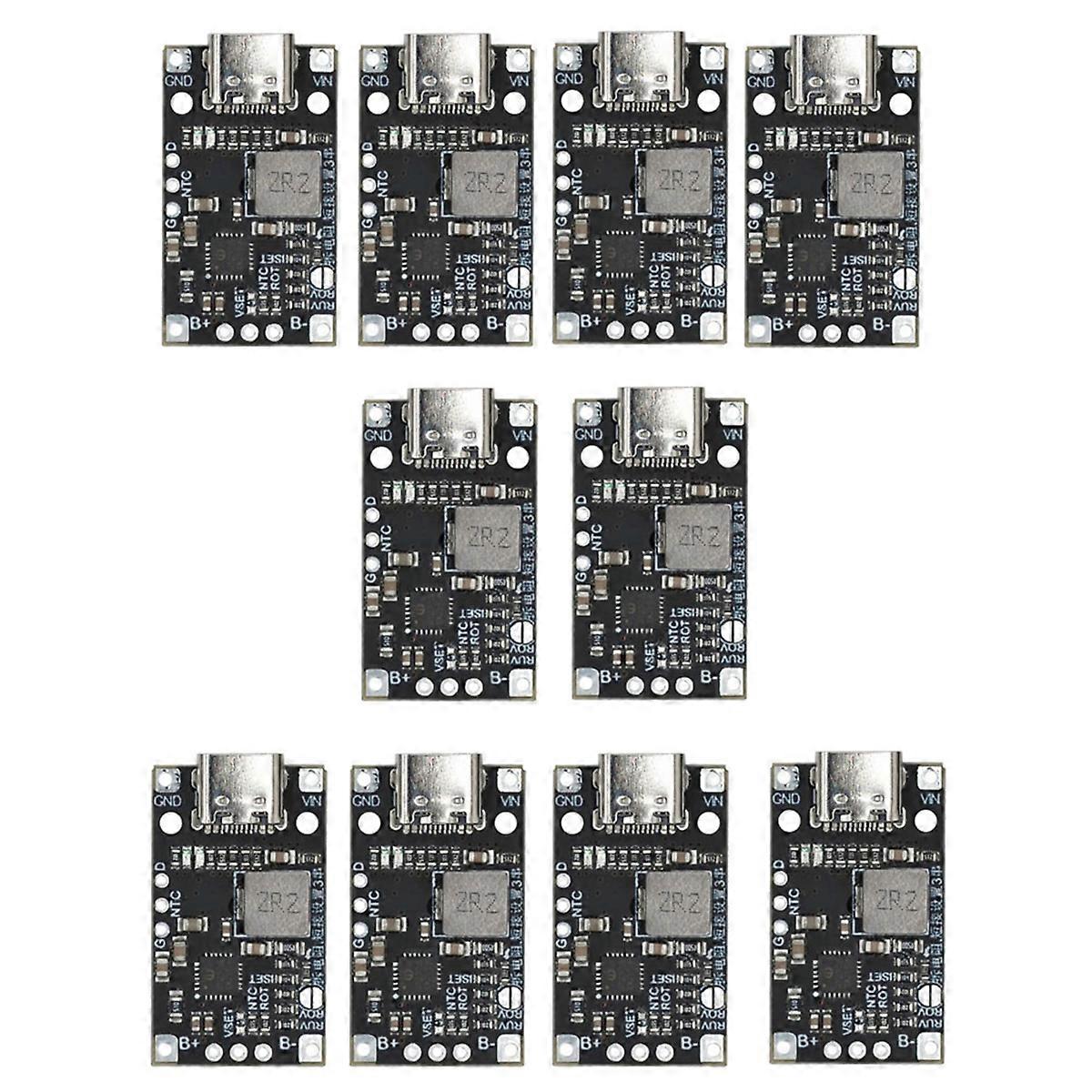 10Pcs Lithium Battery Charging Module 3.7V 5V 2S 3S Battery Charging