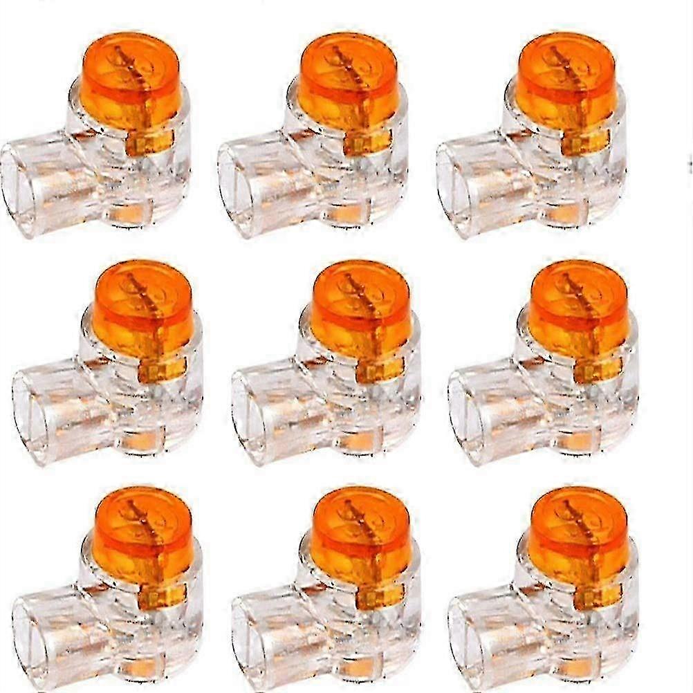 9Pcs Cable Connectors, K1 Splice Connector 2 Wire Terminal Jumper With Gel Sealant For Telephone Computer
