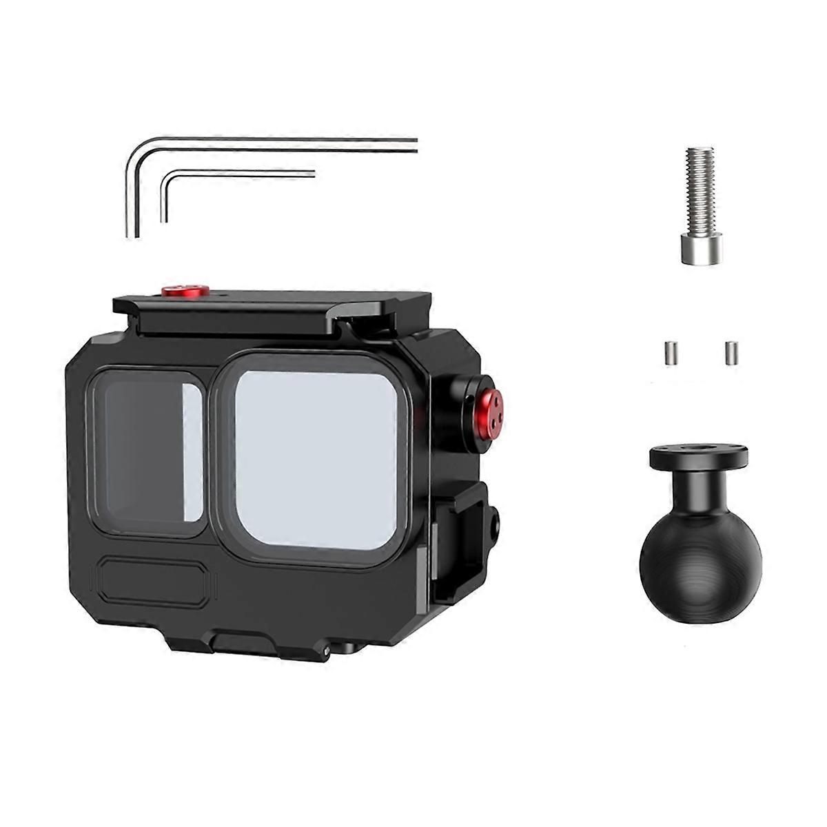 263FT/80M Waterproof Dive Case for AcePro2 Underwater Diving Housing with Ball Head Mount Adapter