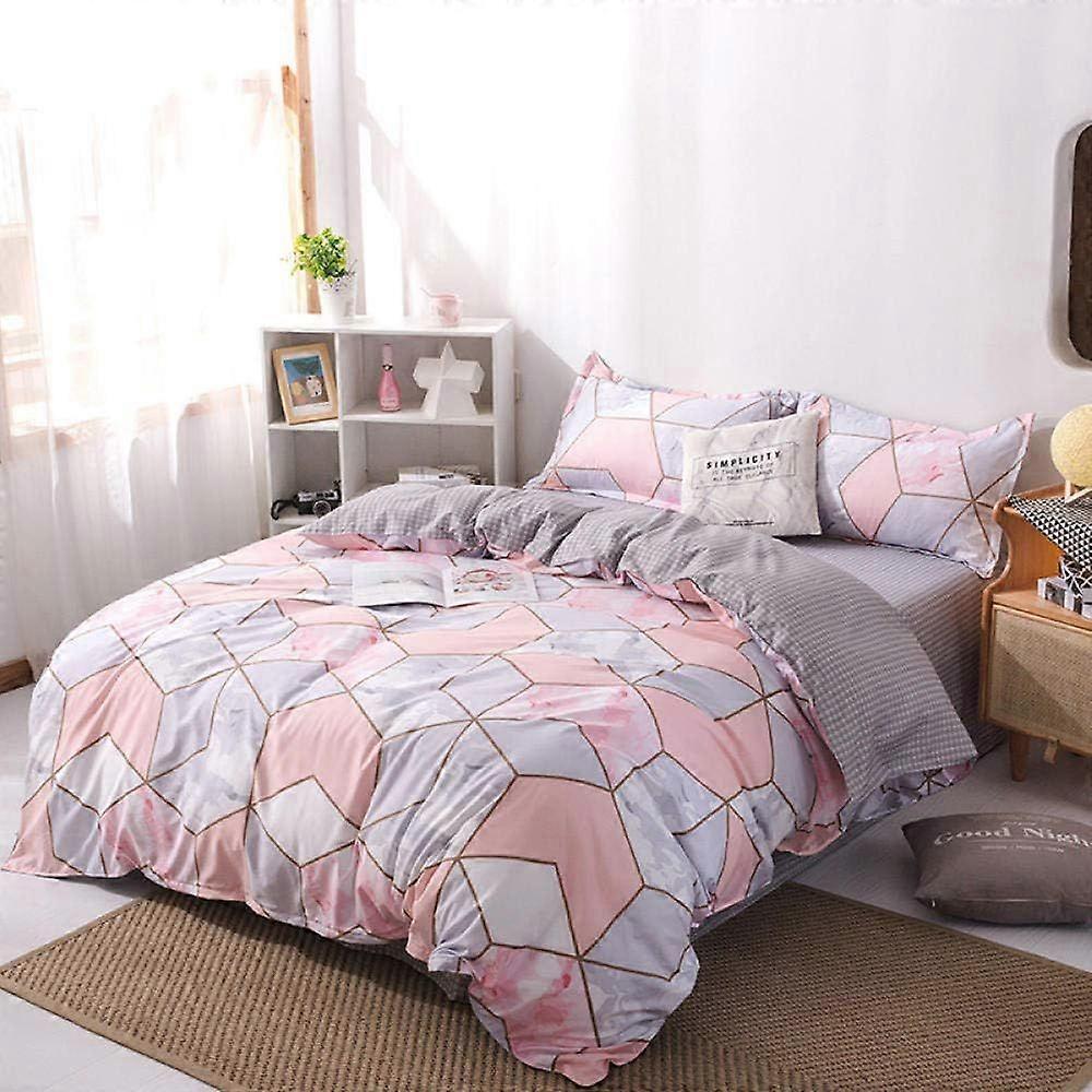 G632 3D Boys Bedding Set Single Creative Cartoon Square Duvet Cover Set Printed Comforter Cover 3 Pieces Bed Sets With Zipper Closure With 2 Soft Micr