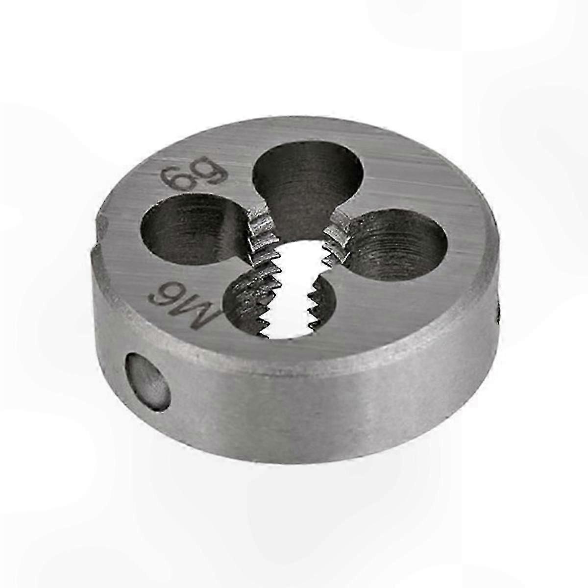 Left-Hand Thread HSS Metric Tap for Metalworking, M6 x 1.0 Size, DIN 223 Standard Compliant Tapping Tool