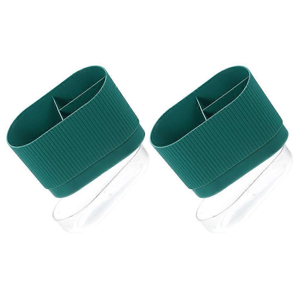 Multi-Functional Silverware Holder Plastic Organizer for Kitchen 8Pcs