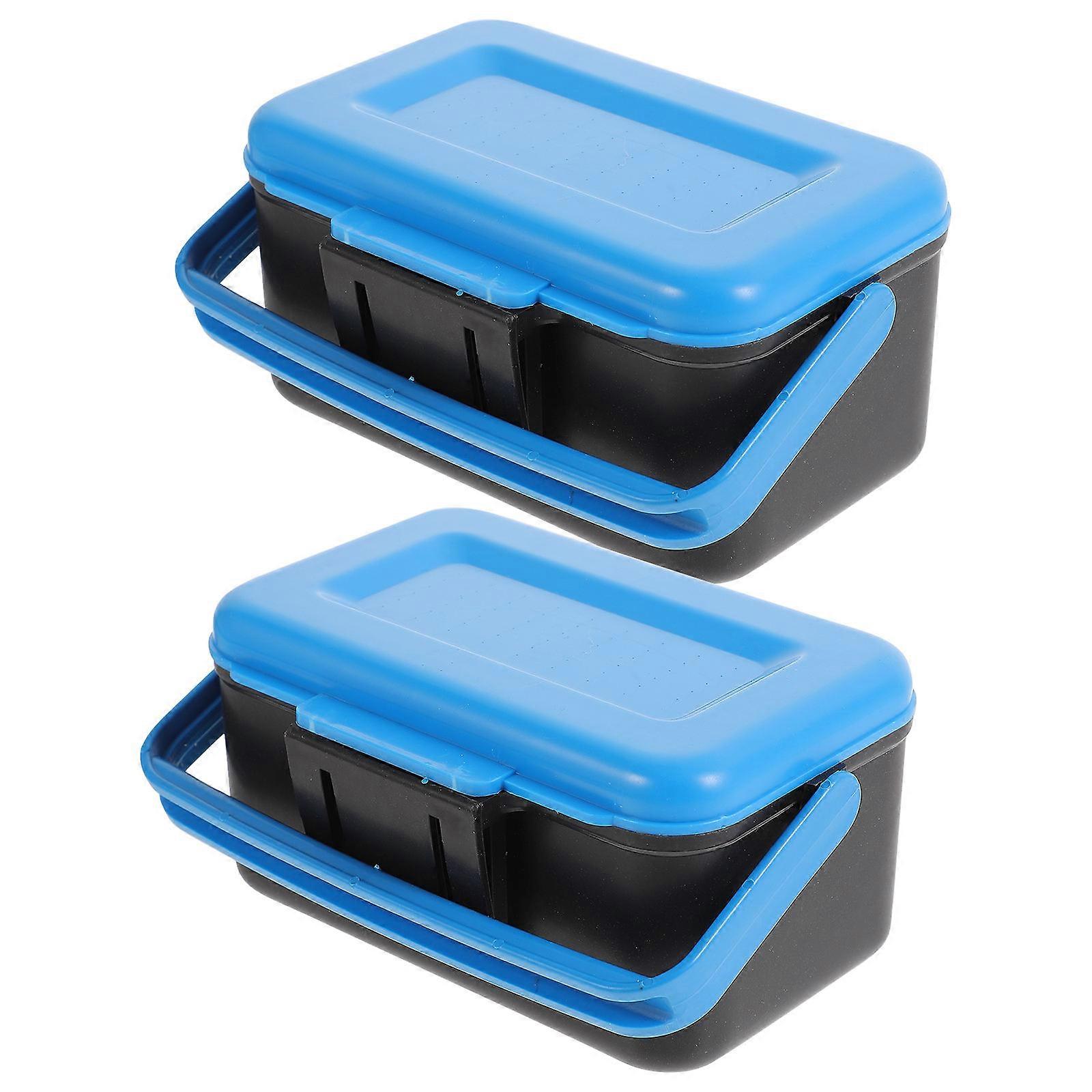 Professional Fishing Box Portable Tackle Box for Storage 6Pcs Bait Supply
