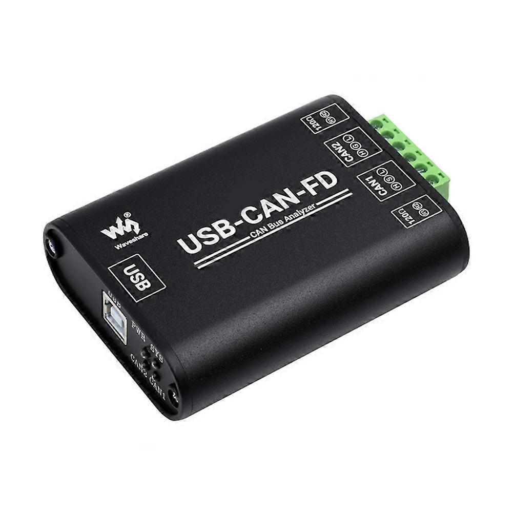 Waveshare USB to CAN FD Adapter Industrial CAN/CAN FD Bus Data Logic Analyzer with Communication for Windows